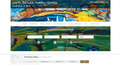 Desktop Screenshot of northberwickholidayhomes.co.uk